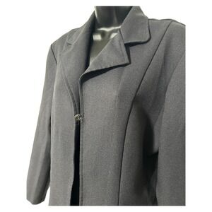Modern Essentials Juniors y2k‎ Gray Suit Blazer Set Career Medium M Top, Pant 11